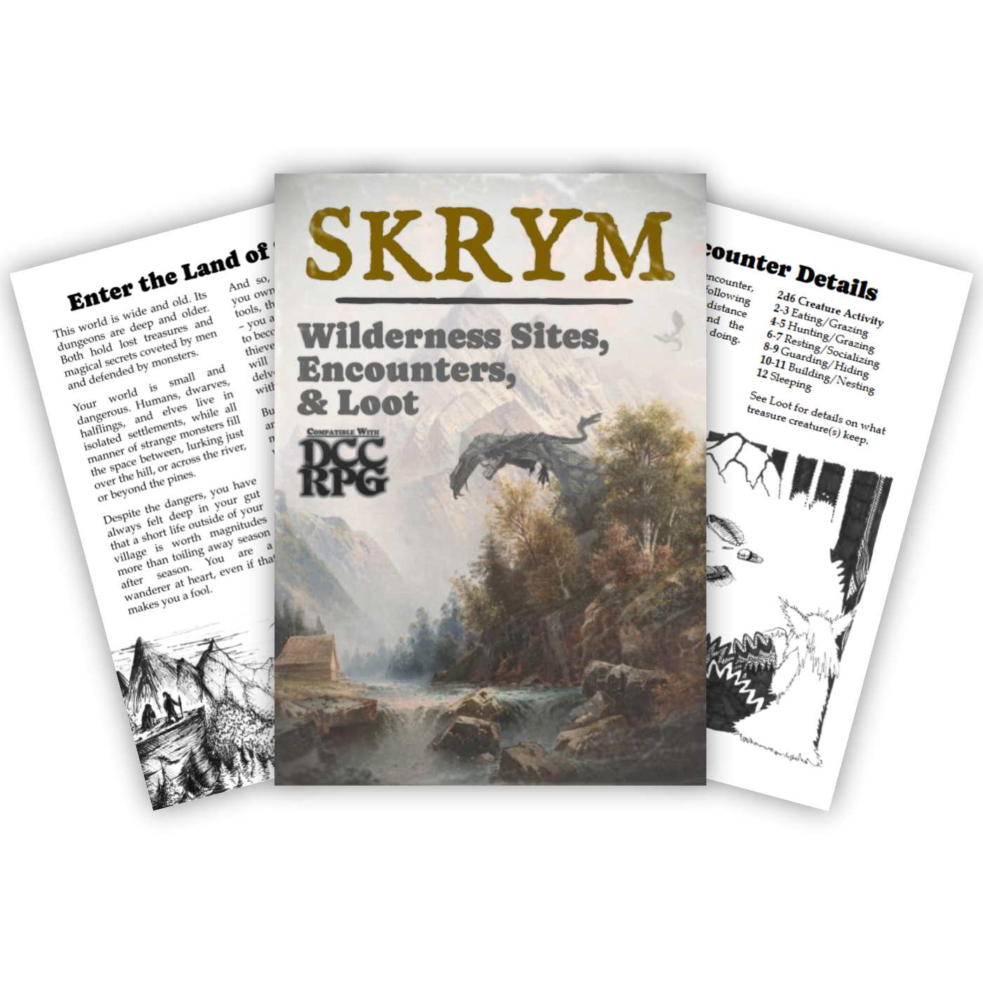 Skrym: Wilderness Sites, Encounters, & Loot