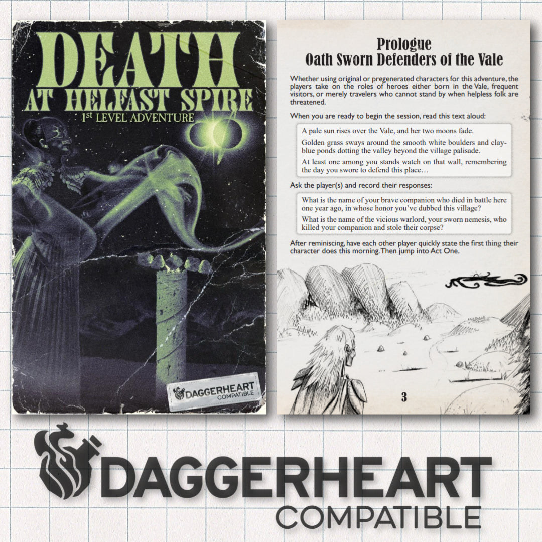 Death At Helfast Spire: 1st Level Adventure