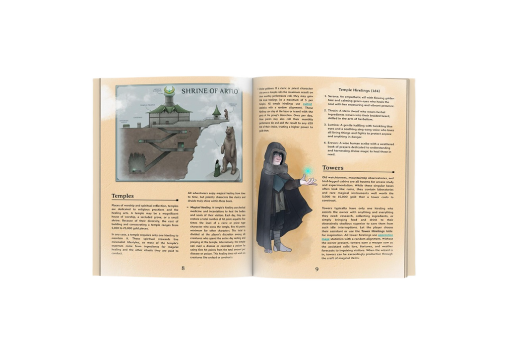 Bases & Businesses: 5e Rules Supplement