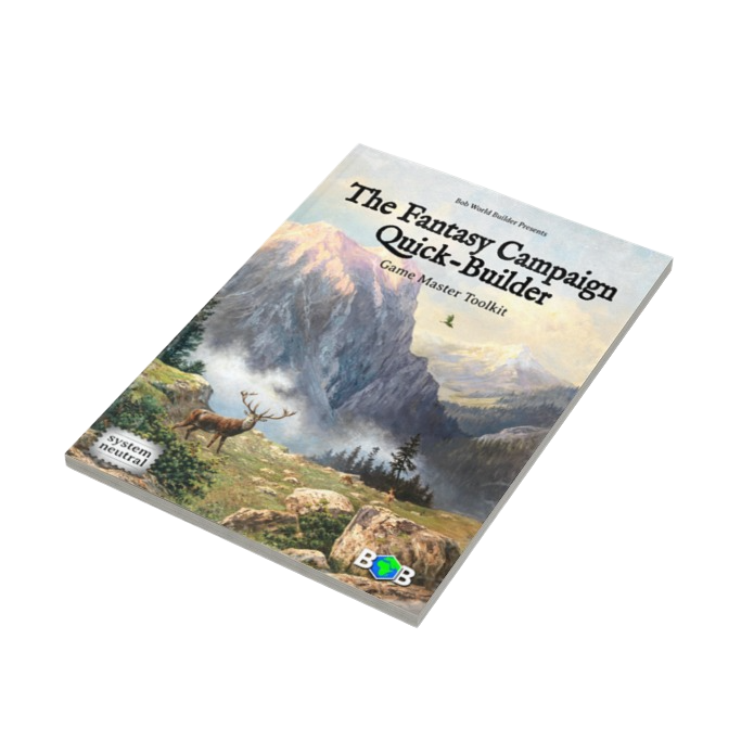 The Fantasy Campaign Quick Builder: GM Toolkit